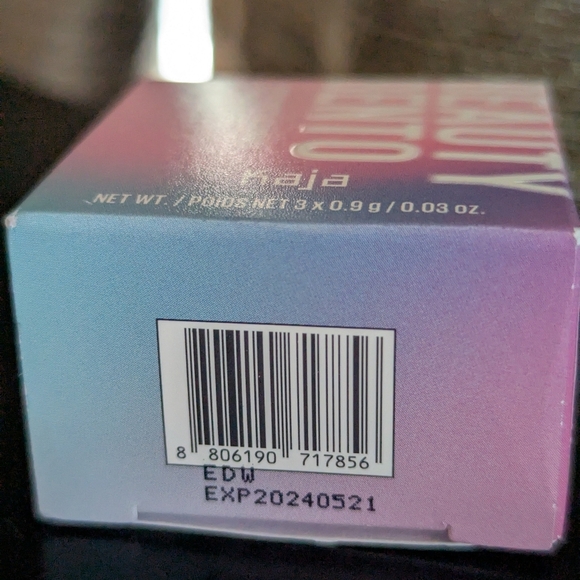 Kaja Beauty Bento Bouncy Shimmer Eyeshadow Trio in Chocolate Dahlia,NET 3 x 0.9G - Picture 8 of 8